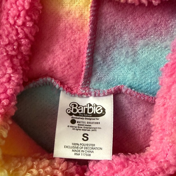 NWOT Mattel Kenough Fleece Hoodie - Picture 2 of 2